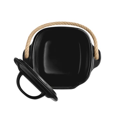 Emile Henry Compost Bin In Truffle