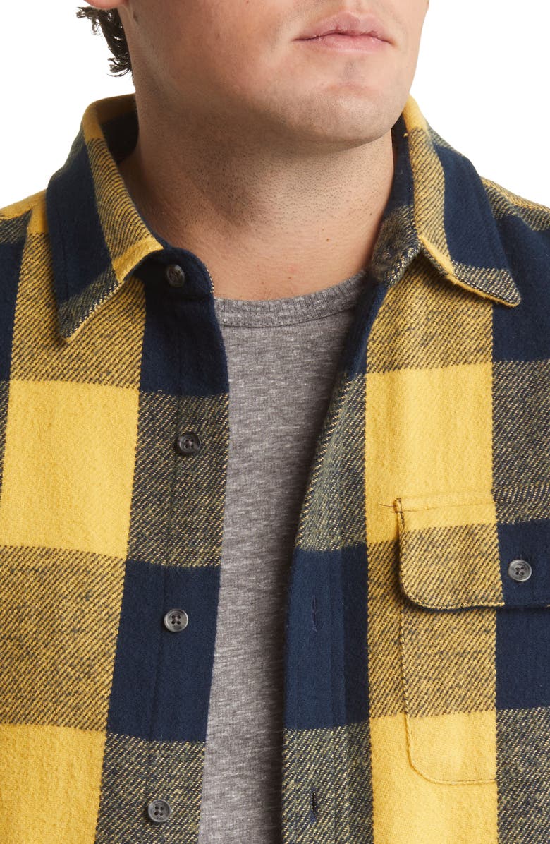 The Normal Brand Boone Regular Fit Flannel Button-Up Shirt, Alternate, color, 