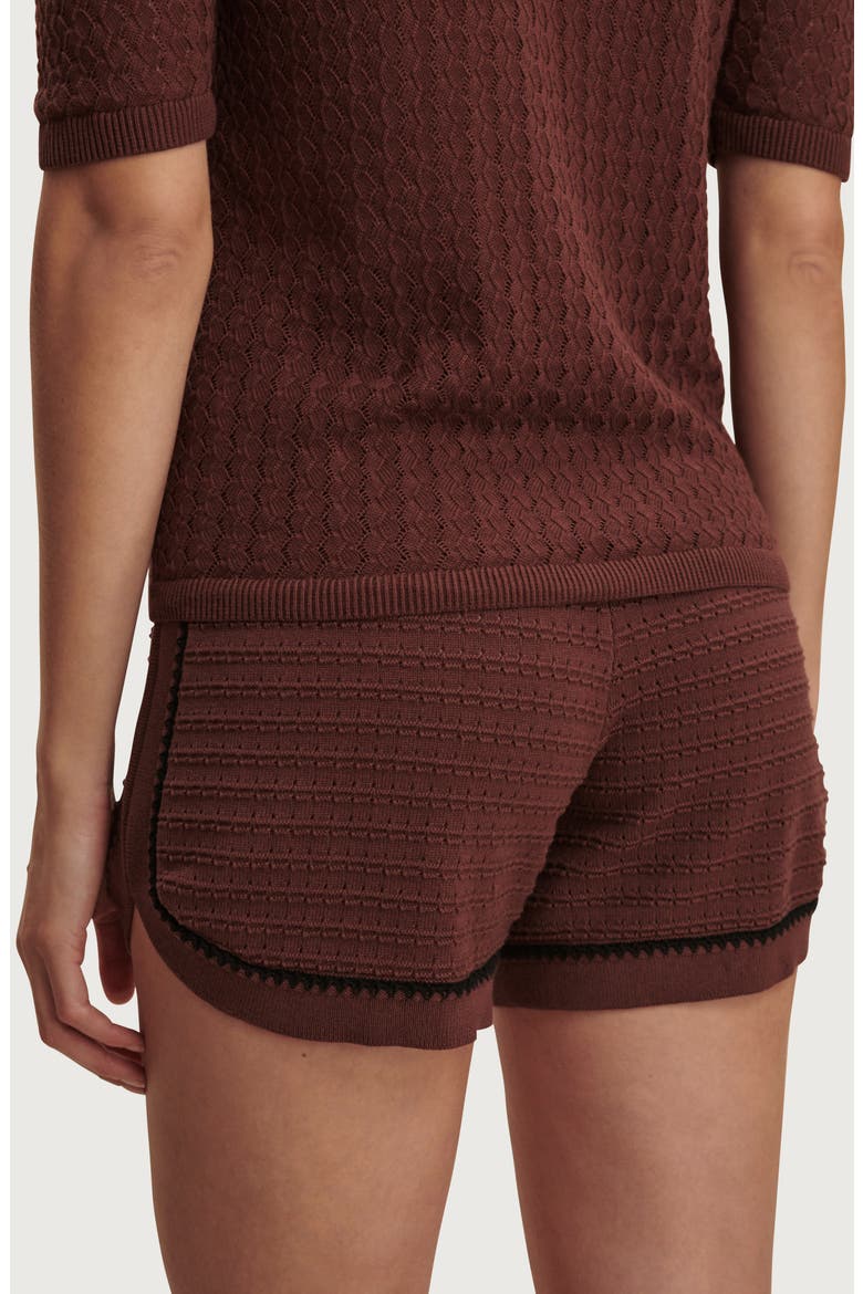 Morden Knit Shorts, Alternate, color, IRONWOOD