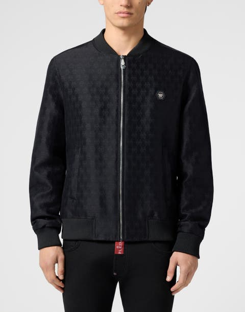 Bomber Jacket Jacquard Monogram Men