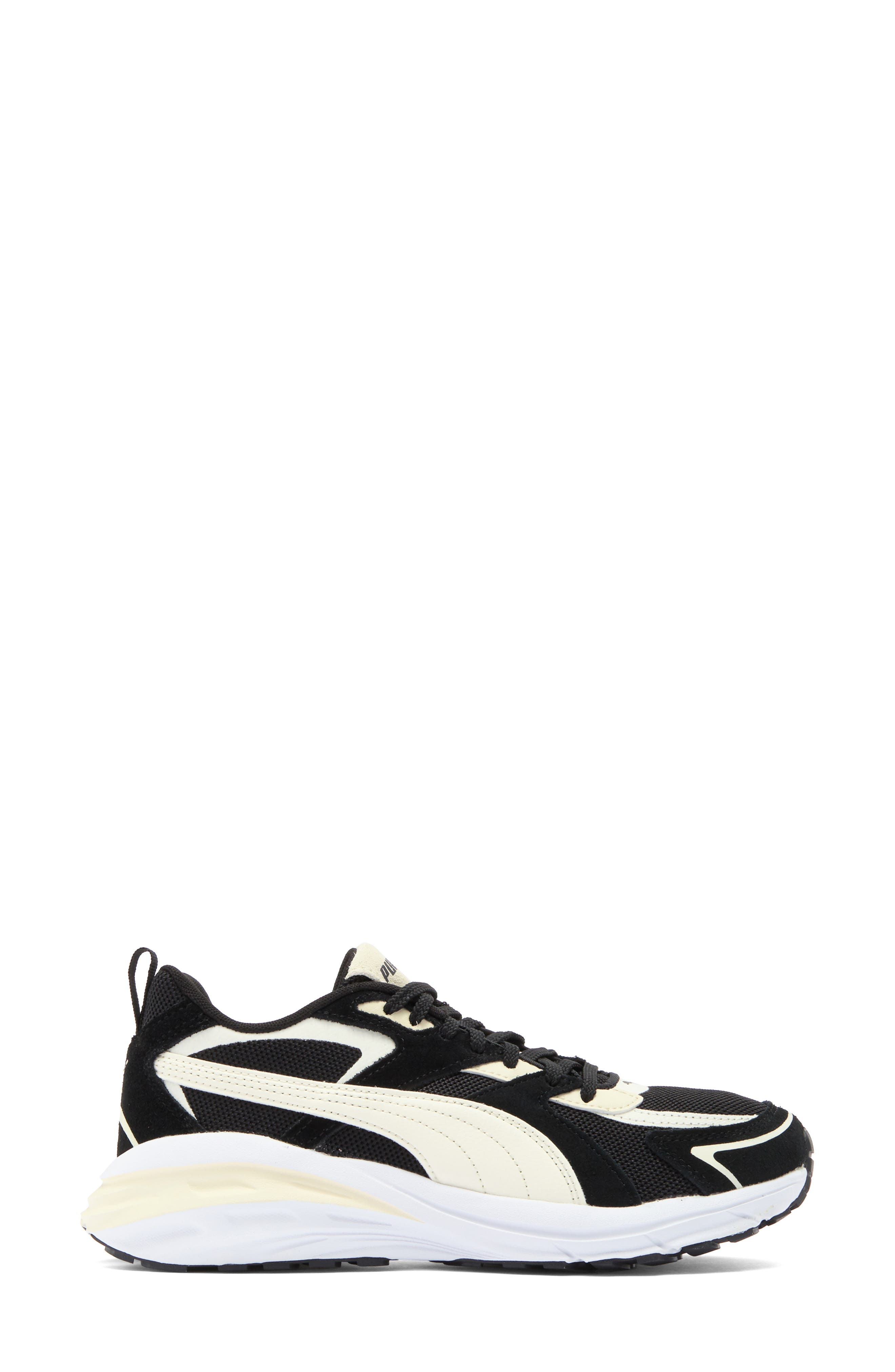 PUMA Hypnotic LS Sneaker, Alternate, color, Puma Black-Warm White-Alpine