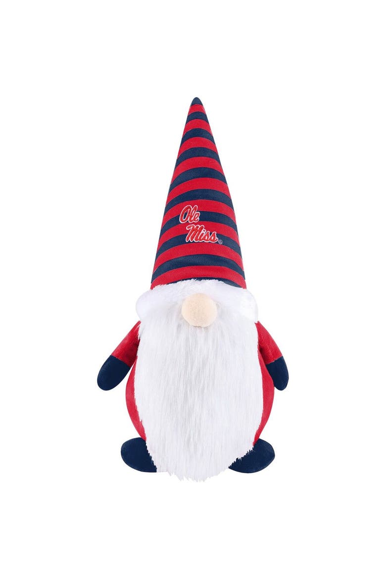 Ole Miss Rebels 14'' Stumpy Gnome Plush, Main, color, Red