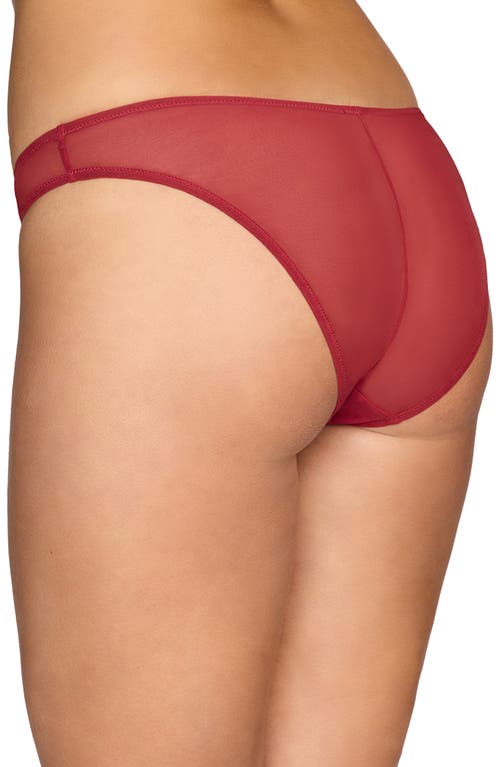 Cuup The Mesh Bikini In Scarlet