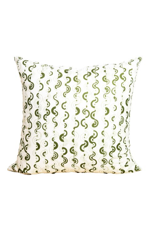 Ortega in Cereus 24" x 24" Pillow