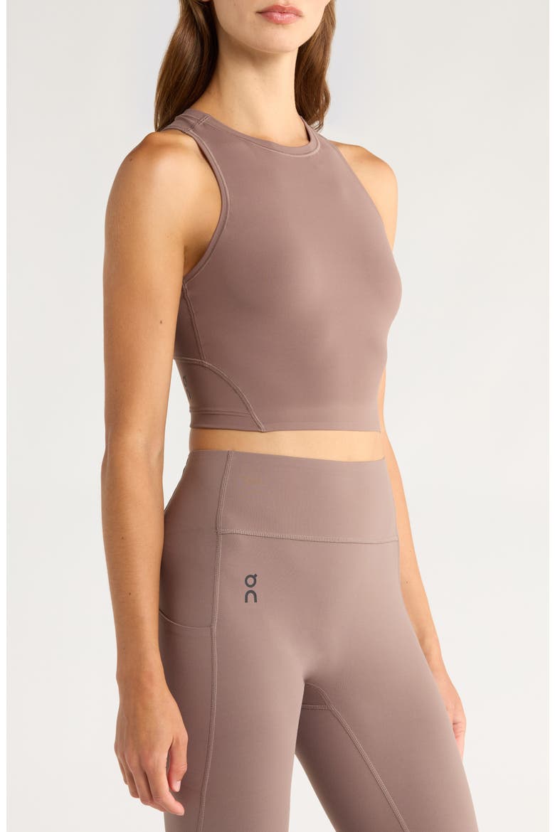 Studio Crop Tank, Alternate, color, ASH