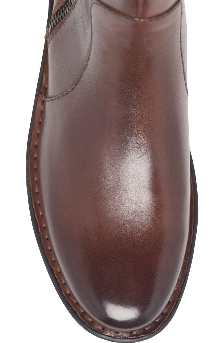 Børn Tricia Zip Ankle Boot, Alternate, color, Brown