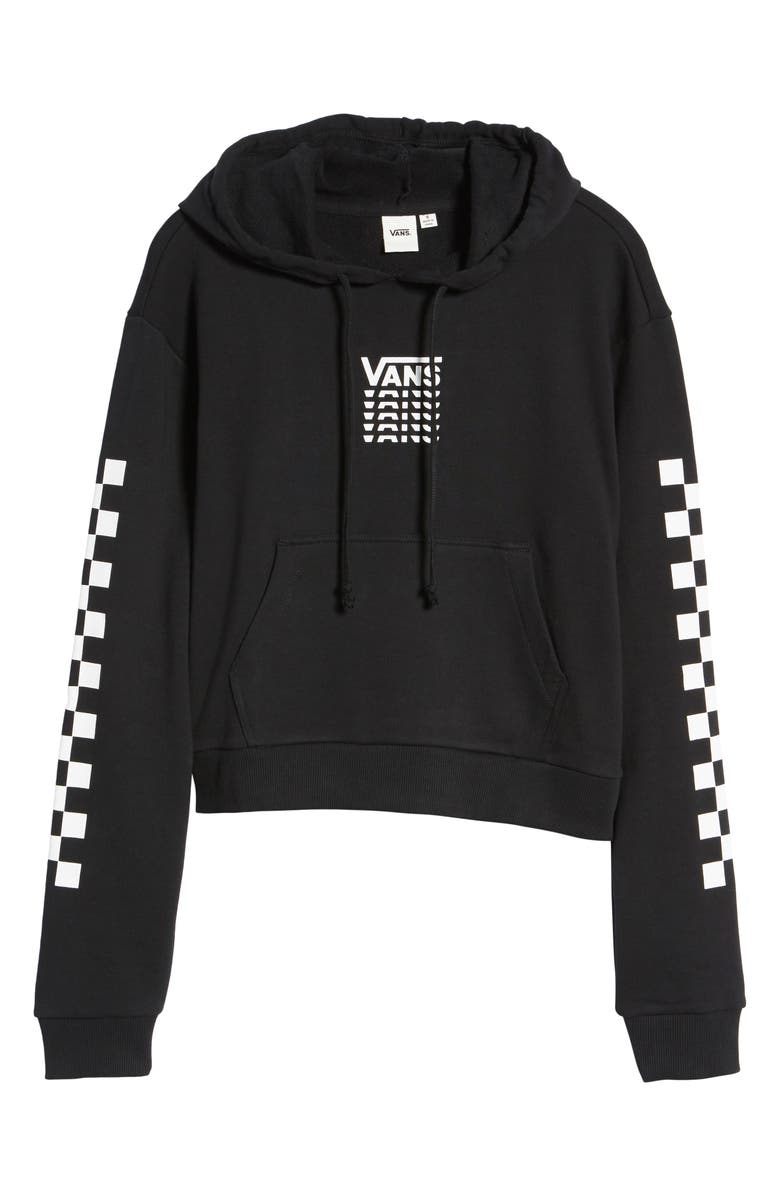 Vans Word Check Hoodie, Alternate, color, 