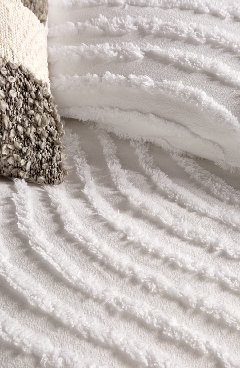 Murmur Living Chenille Wave Comforter & Sham Set, Alternate, color, 