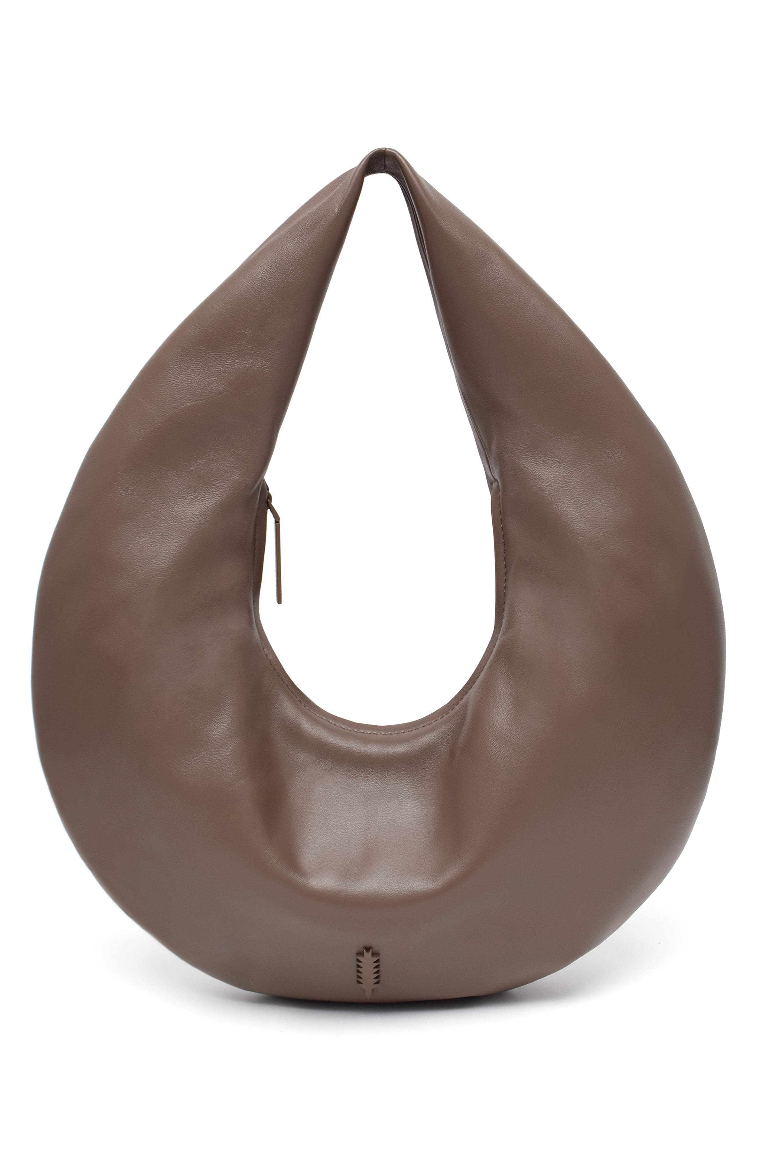Thacker Ceil Leather Hobo Bag, Alternate, color, Mushroom