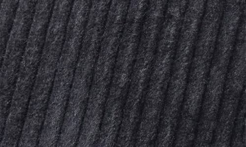 Bruno Magli Wide Wale Corduroy Baseball Cap In Black