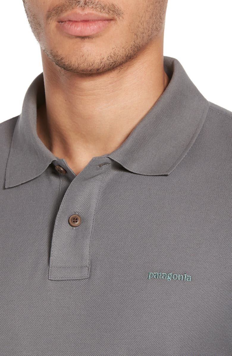 Patagonia Belwe Relaxed Fit Piqué Polo, Alternate, color, 