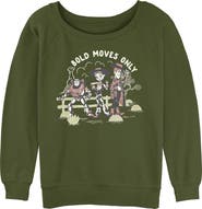 Toy Story 5 Junior's Toy Story 5 Bold Moves Only  Sweatshirt