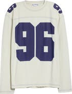 Acne Studios Logo Organic Cotton Jersey T-Shirt