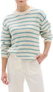 Hatley Stripe Crewneck Cotton Sweater
