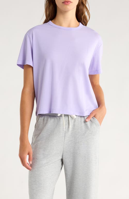 Free Fly Elevate Boxy T-shirt In Purple