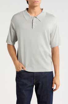 FRAME Silk & Cotton Polo
