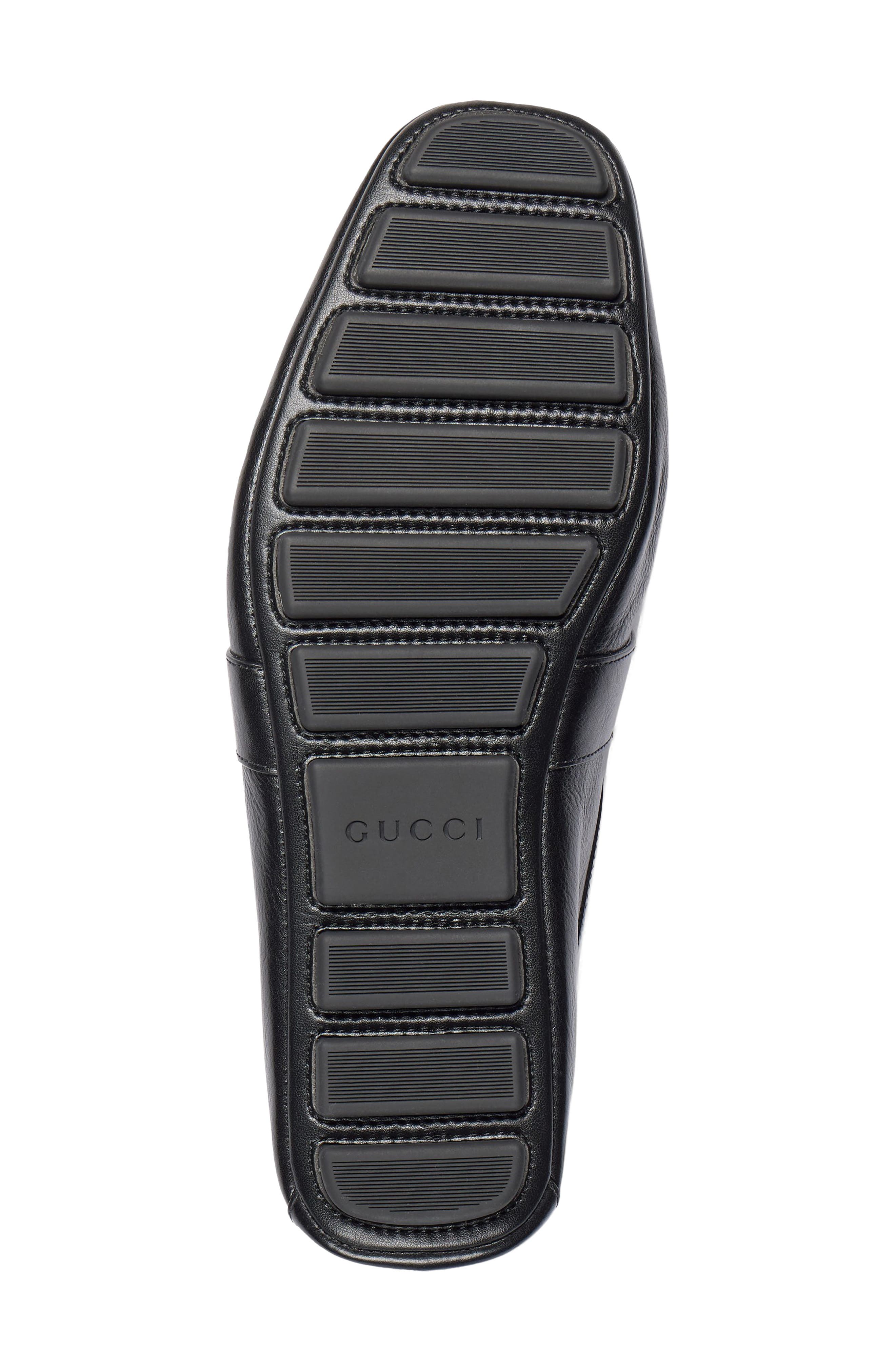 Gucci Victor Driving Loafer, Alternate, color, Black