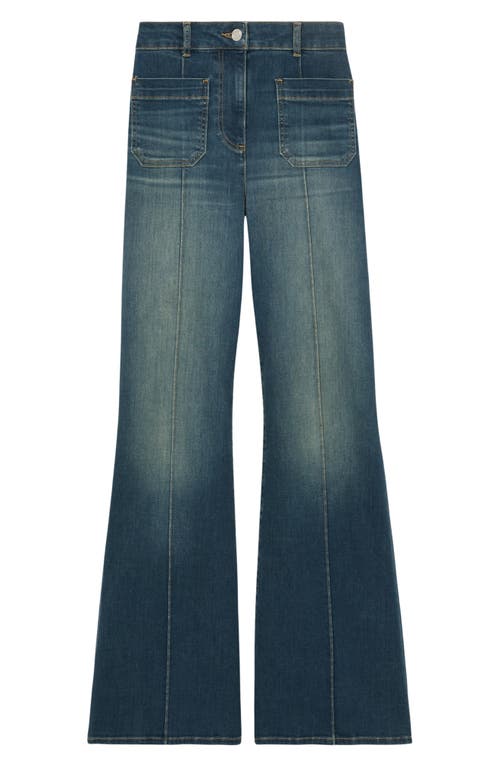 Reiss Sakura Flare Jeans In Multi