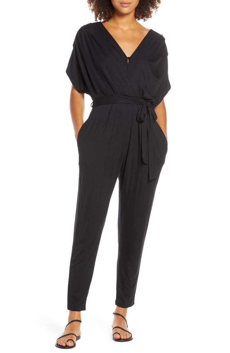 Fraiche by J Open Back Jumpsuit, Main, color, 