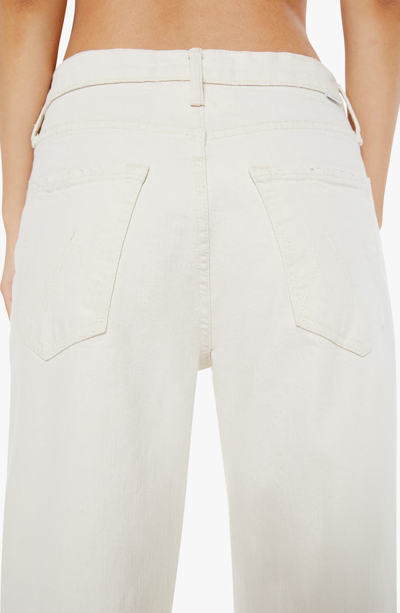 MOTHER Lil Spitfire Wide Leg Cuff Jeans, Alternate, color, Act Natural