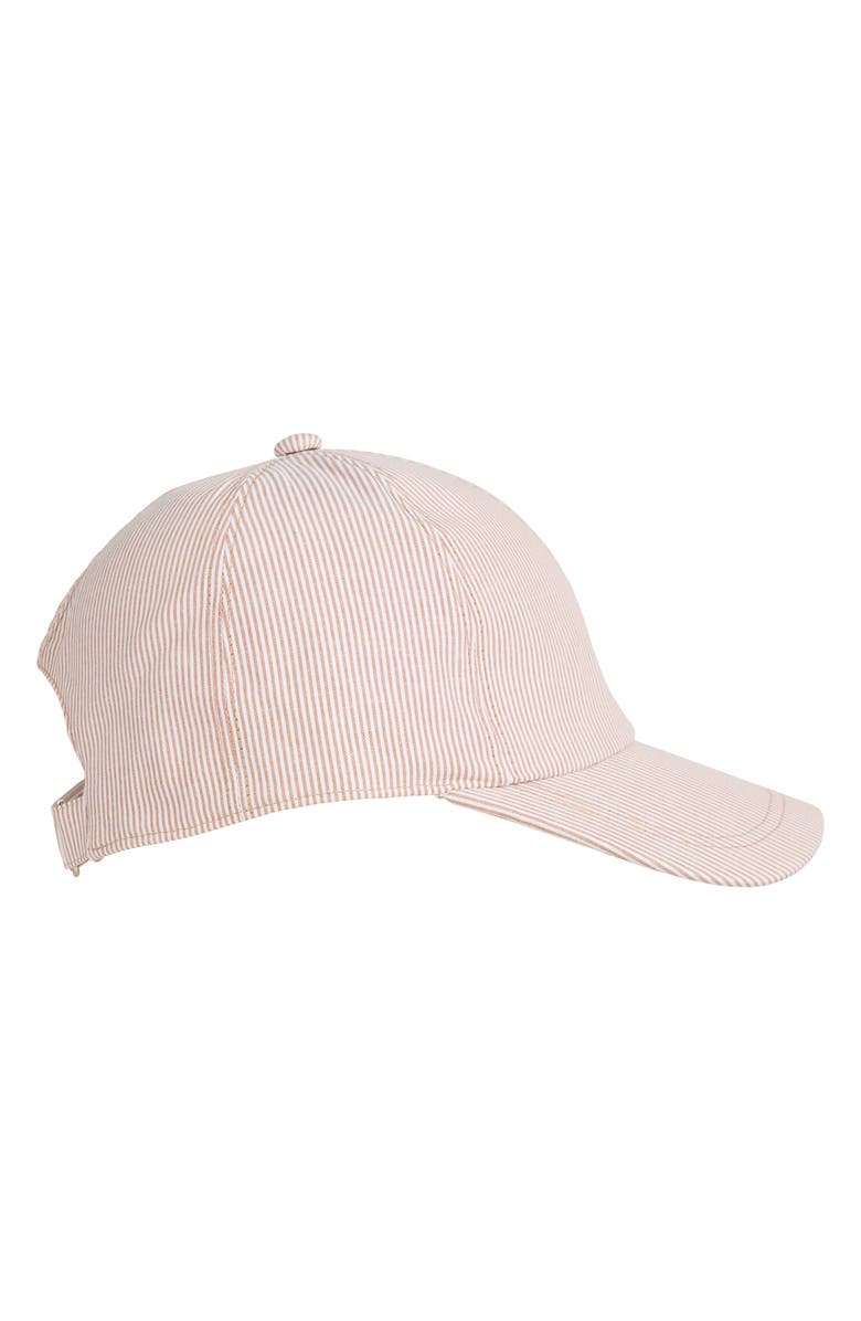 Bruno Magli Stripe Baseball Cap, Alternate, color,