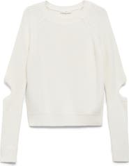 MANGO TEEN Cutout Cotton Sweater