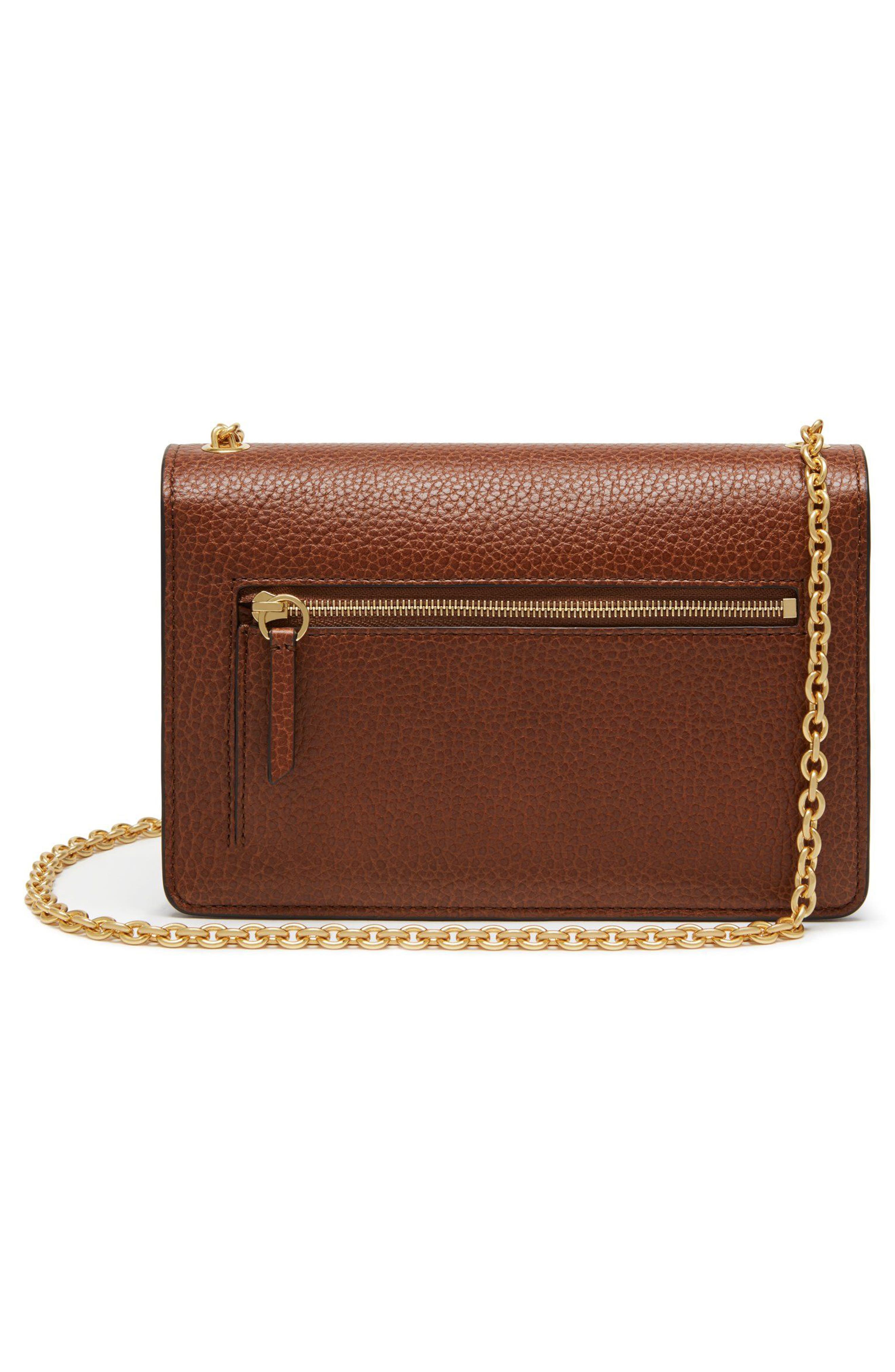 Mulberry Small Darley Leather Clutch, Alternate, color, 