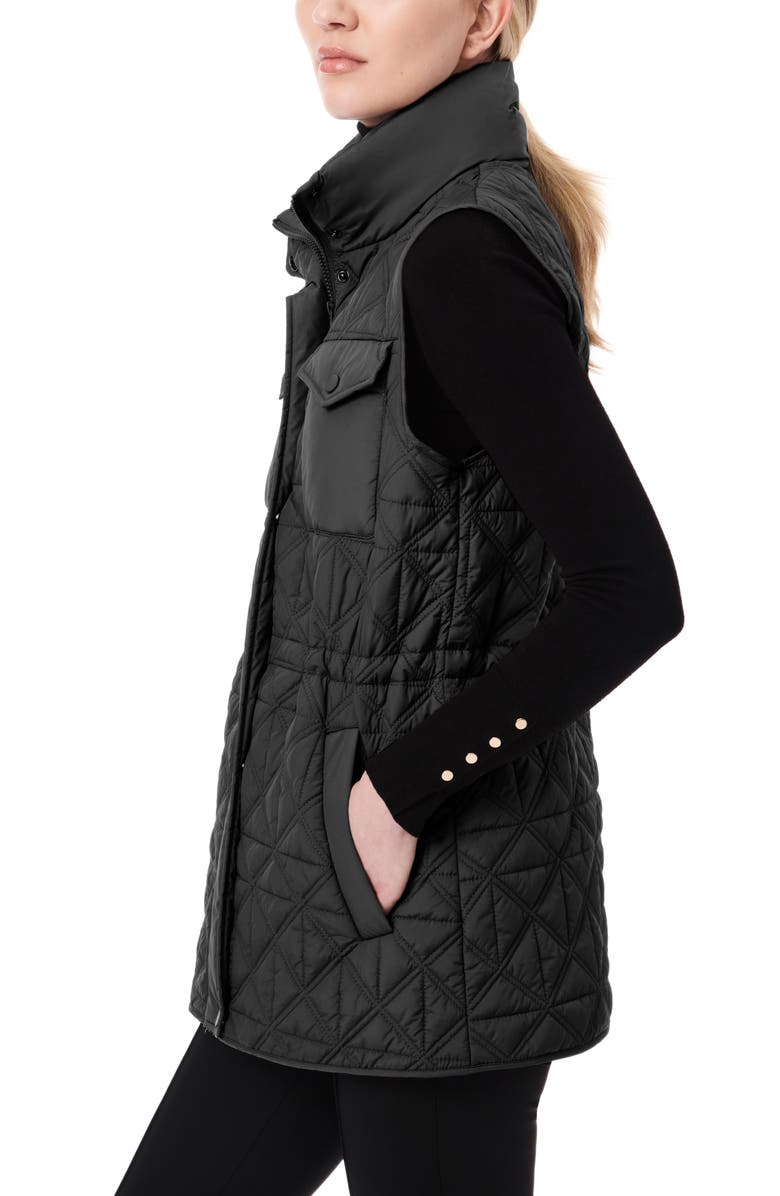 Bernardo Quilted Vest, Alternate, color, 