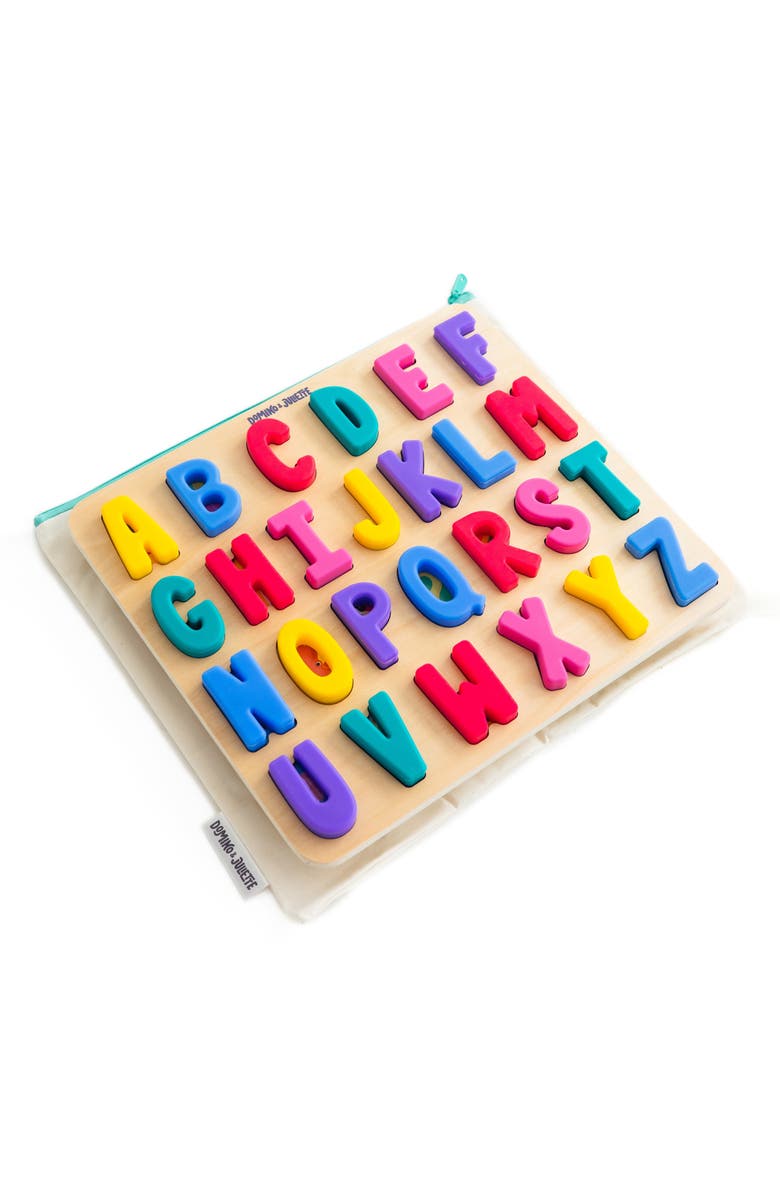 Domino & Juliette ABC Find & Fit Puzzle, Main, color, Multi-Color