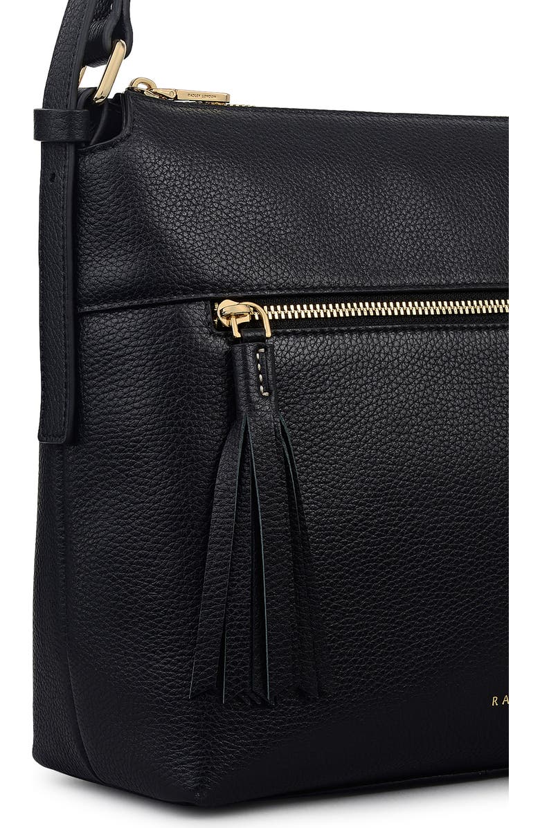 Radley Fountain Mews Small Crossbody Bag, Alternate, color, Black