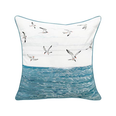 Terns and Reflections Pillow