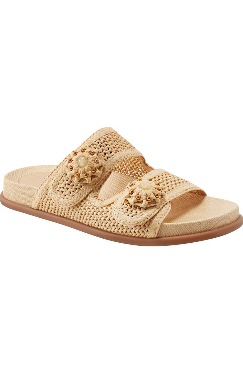 Marc Fisher LTD Valena Slide Sandal, Main, color, Beige