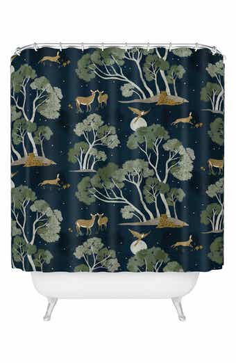 Deny Designs Full Moon Shower Curtain