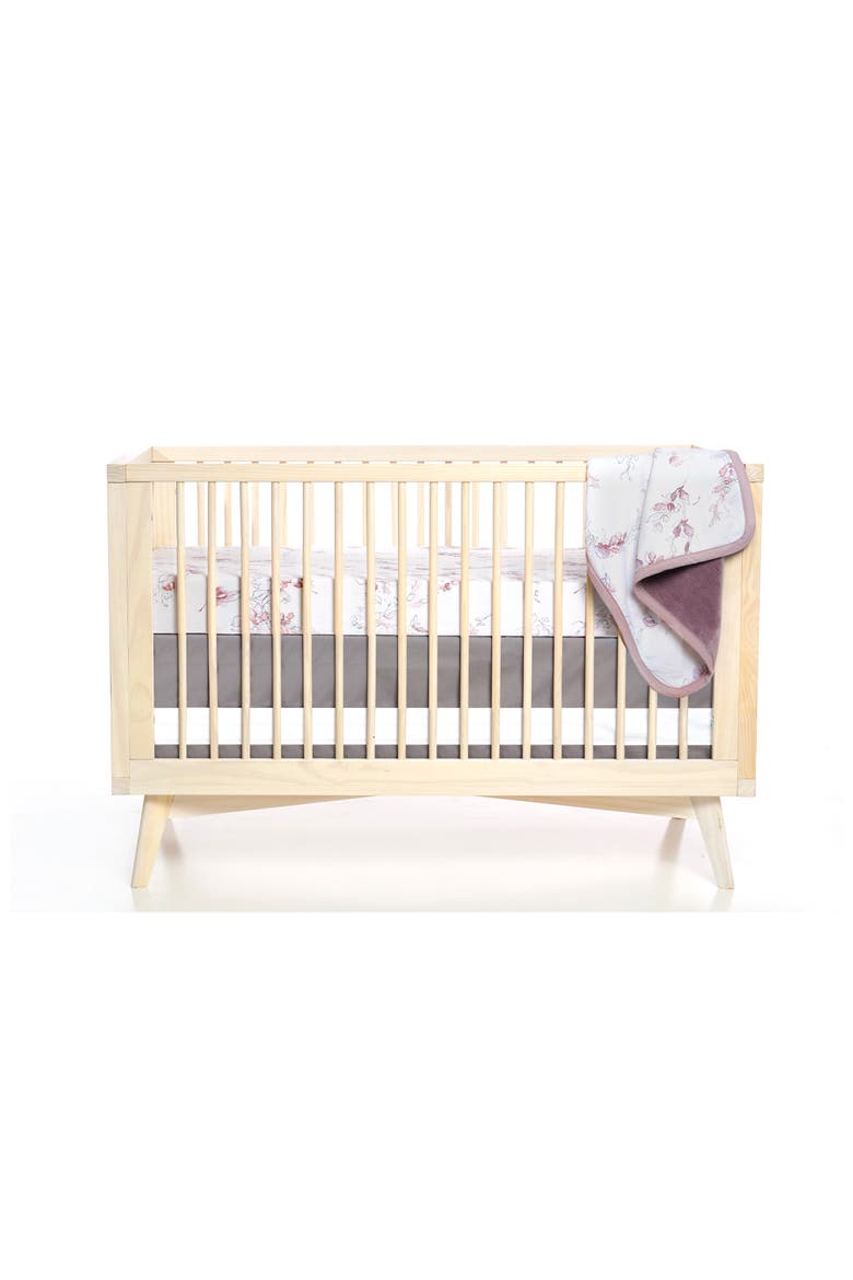 Bella Jersey Crib Sheet, Alternate, color, LAVENDER
