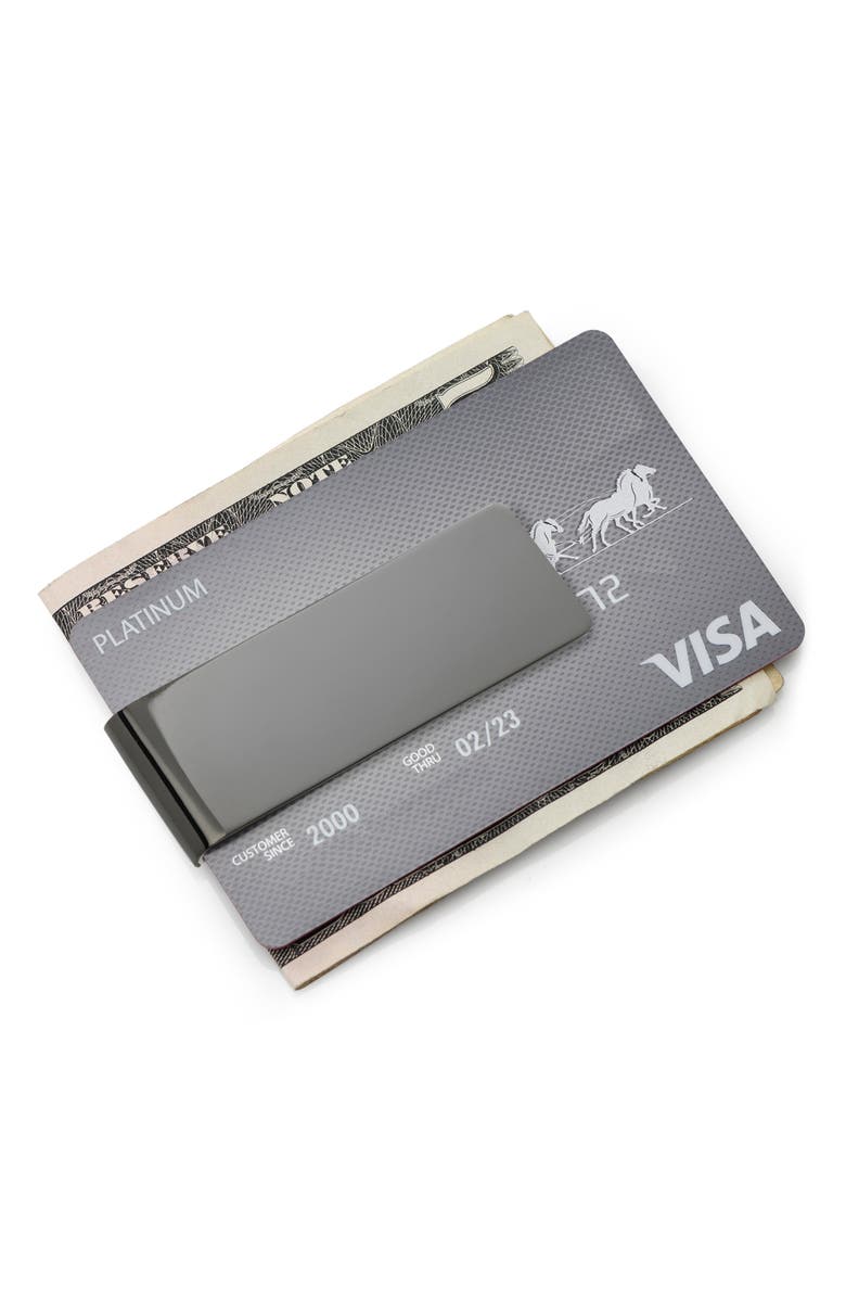 Cufflinks, Inc. Stainless Steel Money Clip, Alternate, color, 