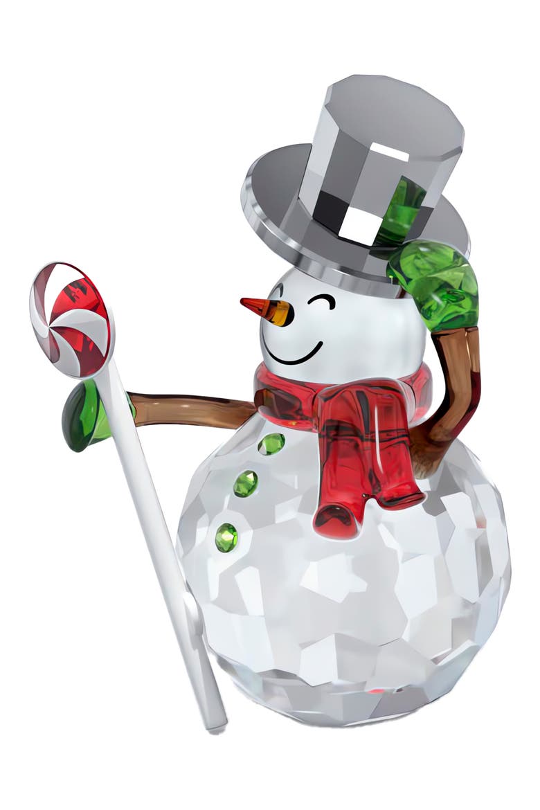 Dulcis Holiday Cheers Snowman Ornament, Alternate, color, MULTICOLORED