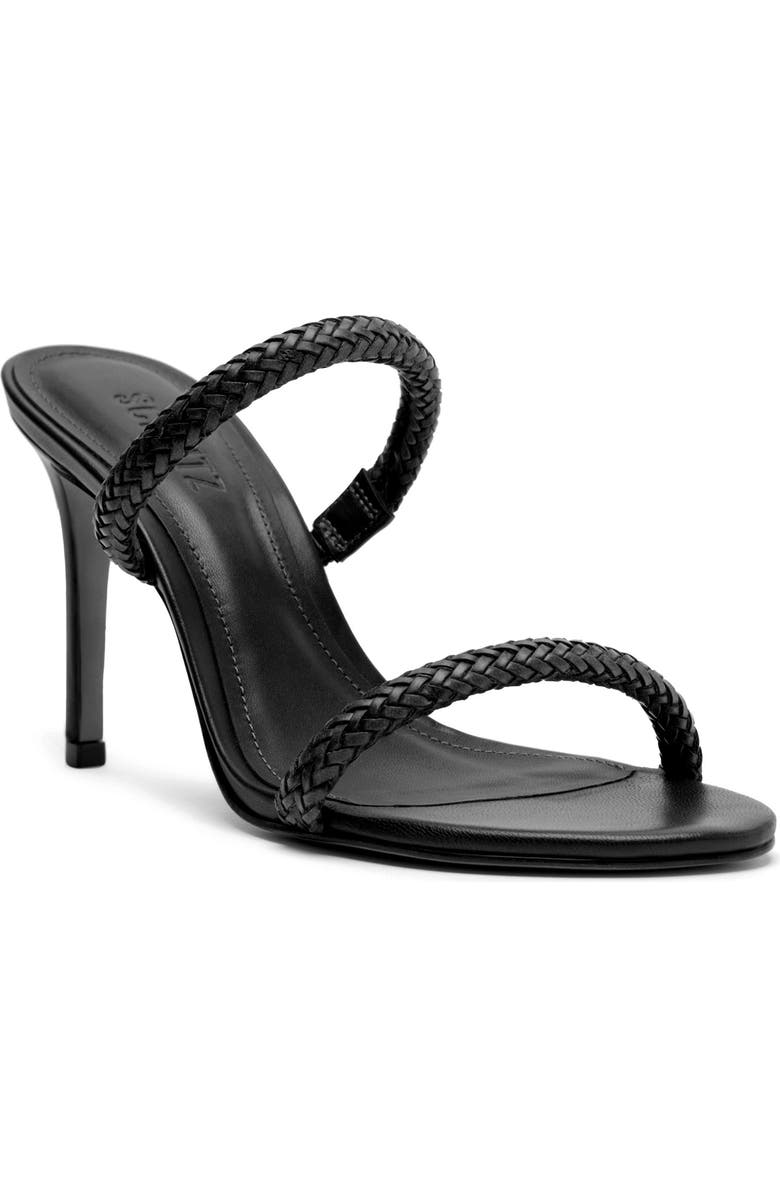 Schutz Taliah Woven Strap Slide Sandal, Main, color,