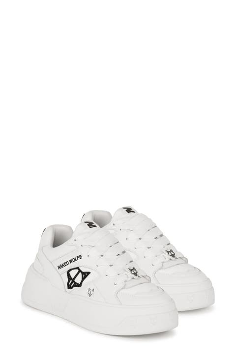 Naked Wolfe スエード ロゴ入りスリッポン 関税送料込み ☆人気!!☆Naked Wolfe☆GLEAM KID SUEDE (Naked Wolfe