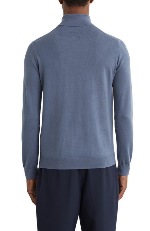 Blackhall Quarter Zip Wool Sweater