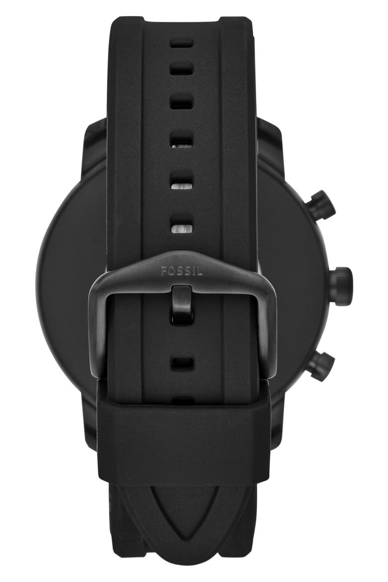 Q Explorist Smartwatch, 45mm, Alternate, color, BLACK