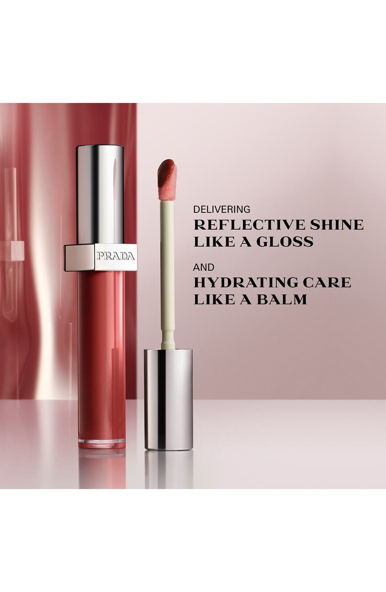 Prada Reflection Glossy Liquid Balm, Alternate, color, B201 Chocobot
