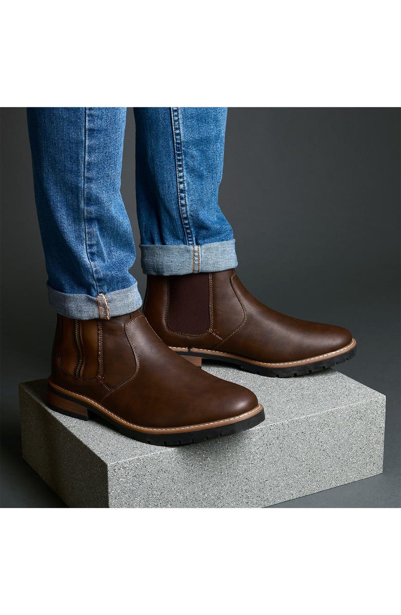 VANCE CO Pratt Chelsea Boot - Wide Width, Alternate, color,