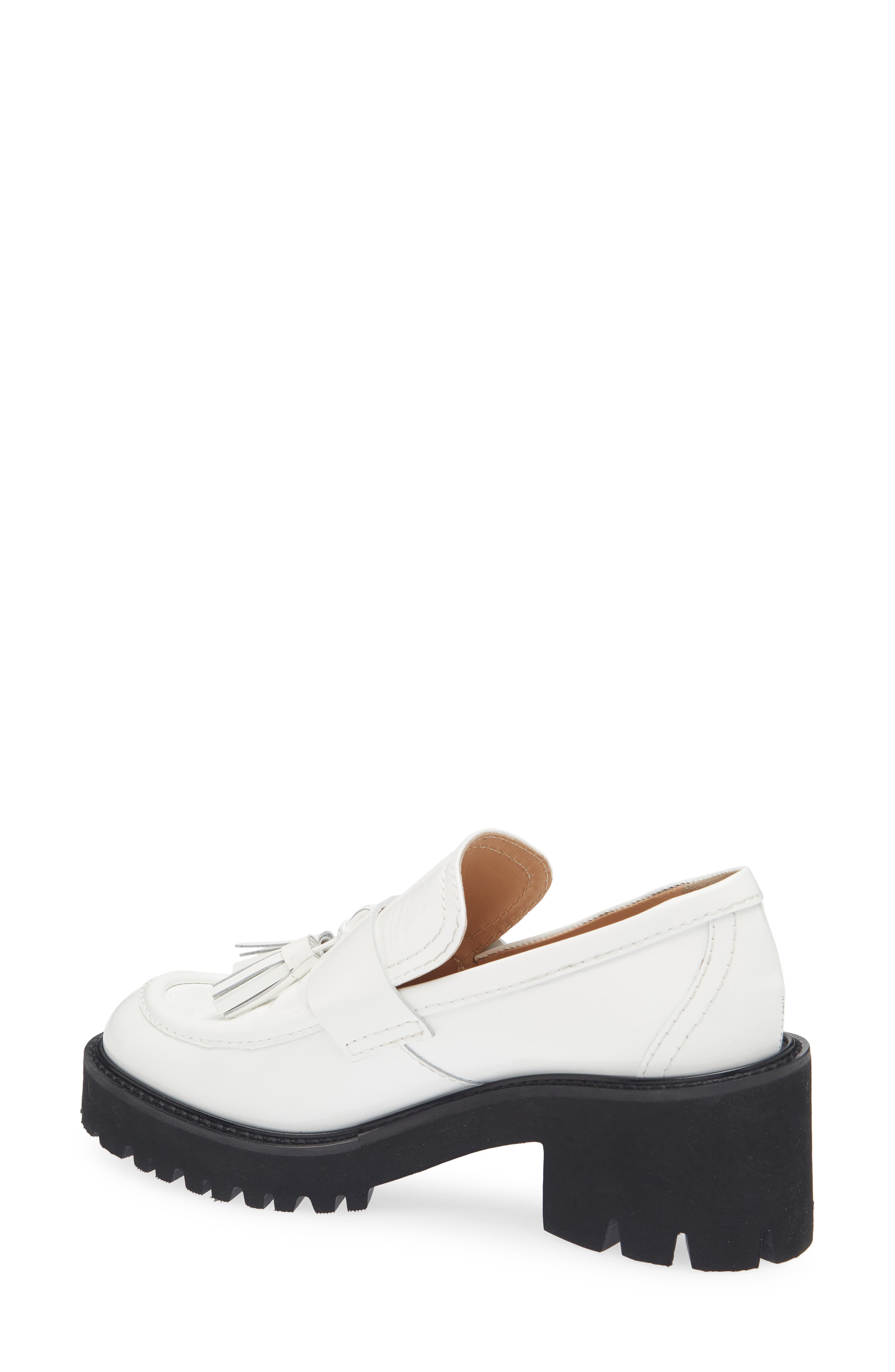 La Canadienne Roam Tassel Loafer, Alternate, color, White