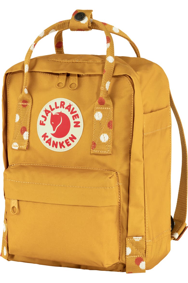 fjallraven kanken mini backpack - ochre sized package Fjallraven Kanken Mini - Kids