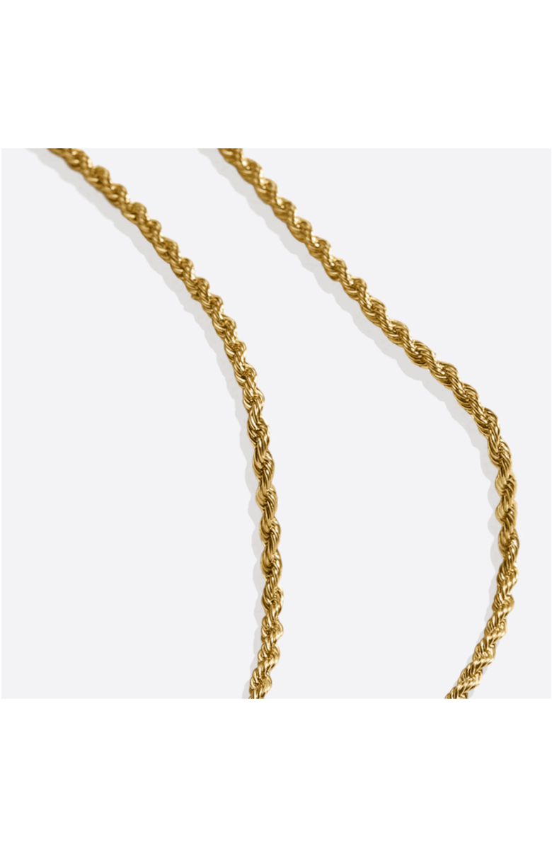 Hollywood Sensation Timeless Gold Rope Necklace, Alternate, color, Gold