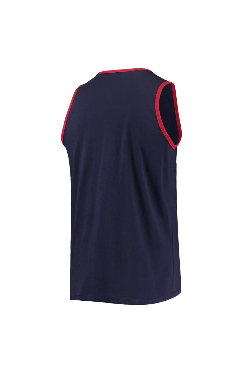 '47 Men's '47 Navy New England Patriots Edge Super Rival Tank Top, Alternate, color, Navy