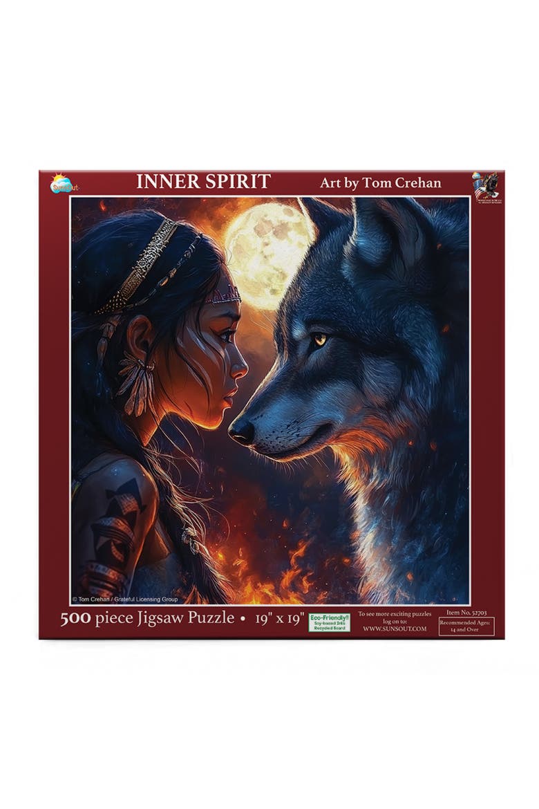 Inner Spirit 500 piece Jigsaw Puzzle for Adults, Alternate, color, Multicolor