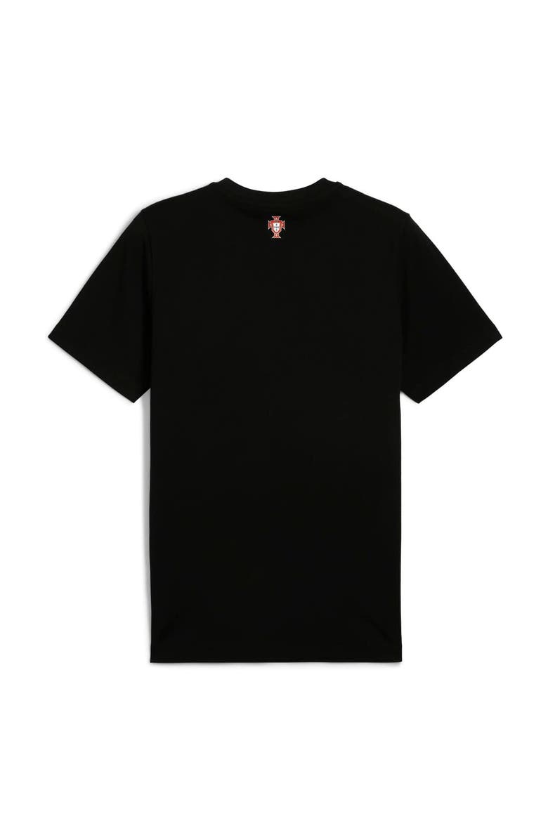 PUMA Men's Puma Black Portugal National Team ftblNRGY T-Shirt, Alternate, color, 