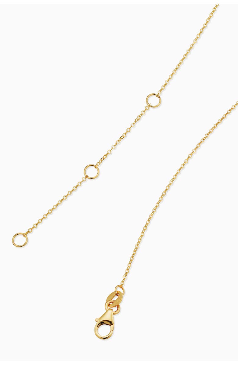 Oradina 14K Yellow Gold Icon Heart Pendant Necklace, Alternate, color, Yellow Gold