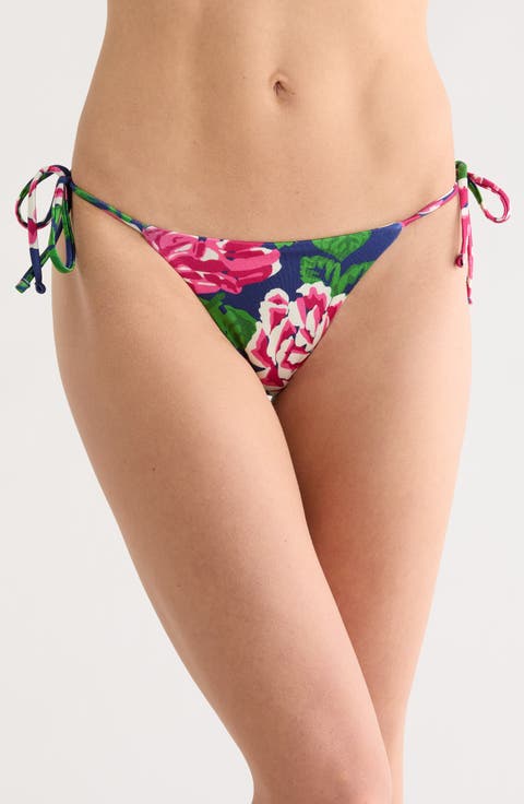 Sunning Reversible Side Tie Bikini Bottoms